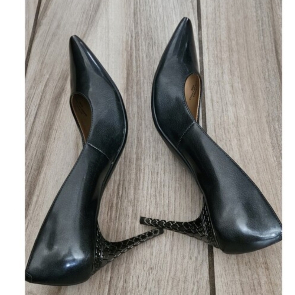 J. Renee Women's Maressa Dress Alegant Pump Pewter Size Casual 9.5 - Picture 7 of 10